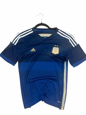 Adidas Argentina 2014 Argentina Away Climacool Soccer Jersey Youth Large